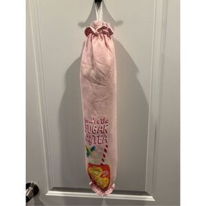 Handmade Plastic Bag Holder- you’re the sugar in my tea